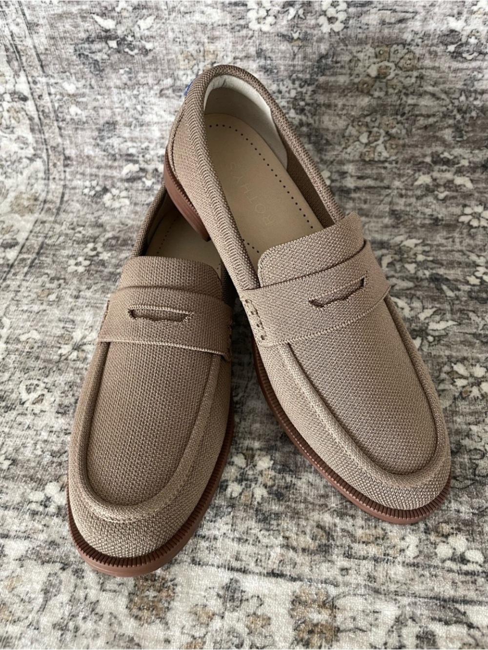 Rothy’s penny loafers size 8.5 portobello brown